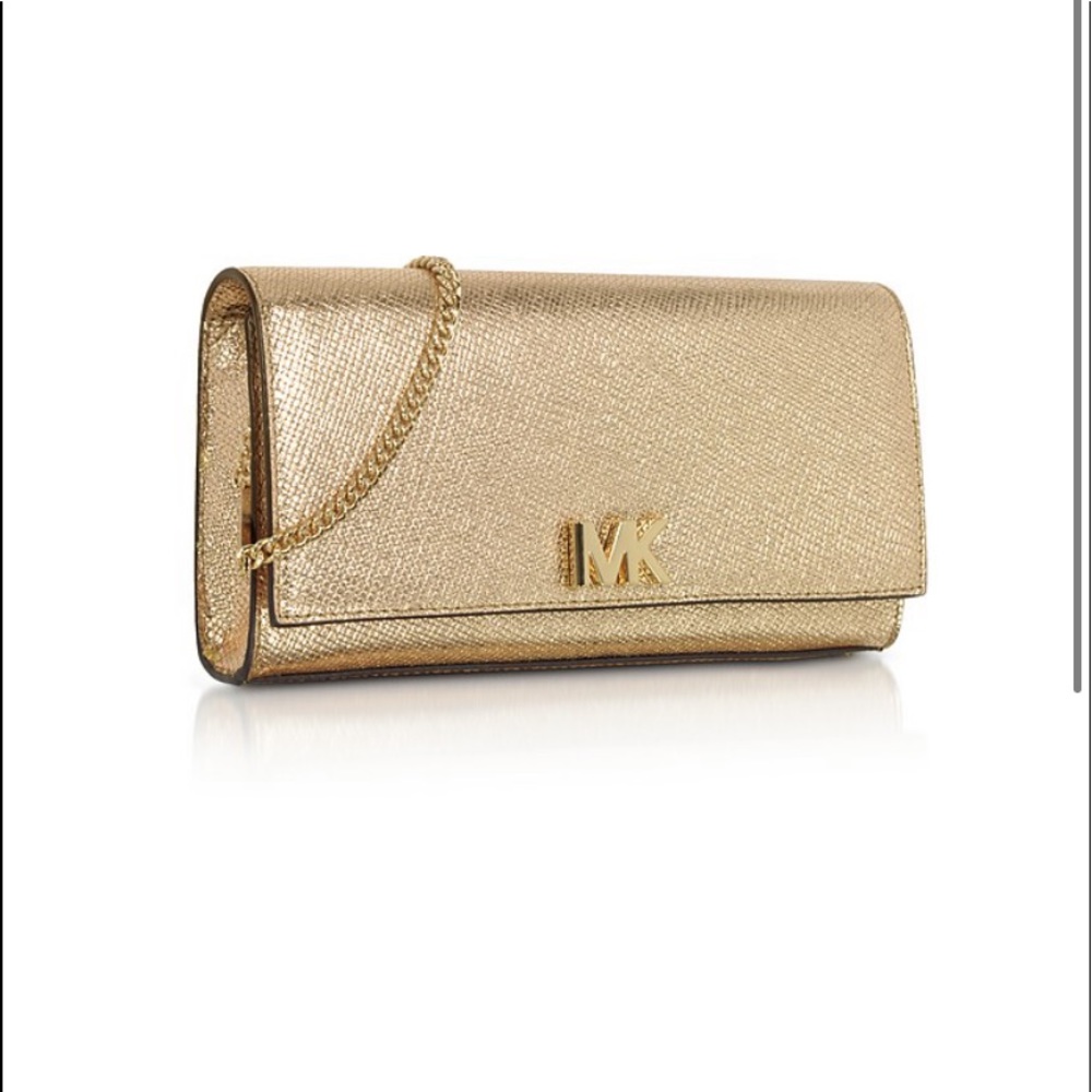 Michael Kors Gold Crossbody Bag